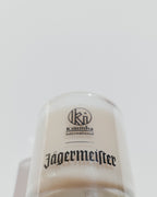 Jägermeister-kaars verticaal van bovenaf