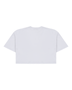 Witte Jägermeister cropped tee van achteren.
