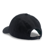Zwarte Jägermeister dad cap van achteren. Geen logo's zichtbaar.
