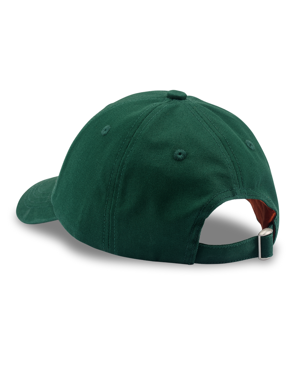 Groene Jägermeister baseballpet zonder zichtbare logo's.