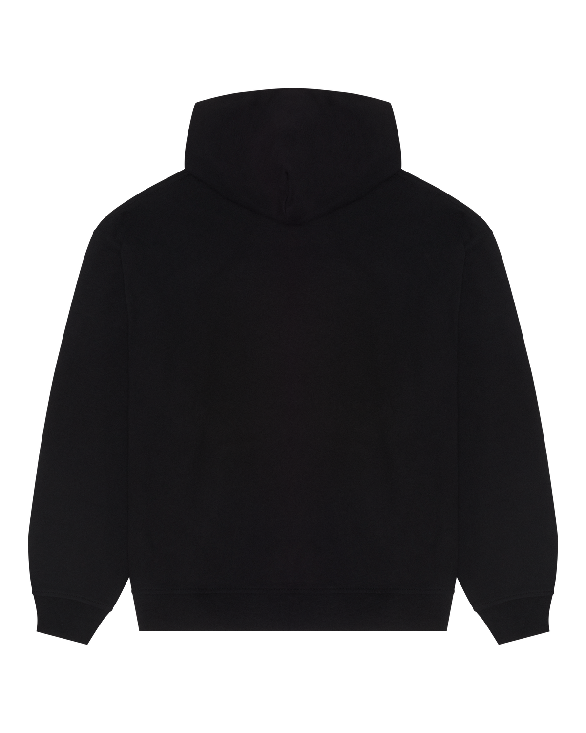 Zwarte Jägermeister hoodie van achteren.