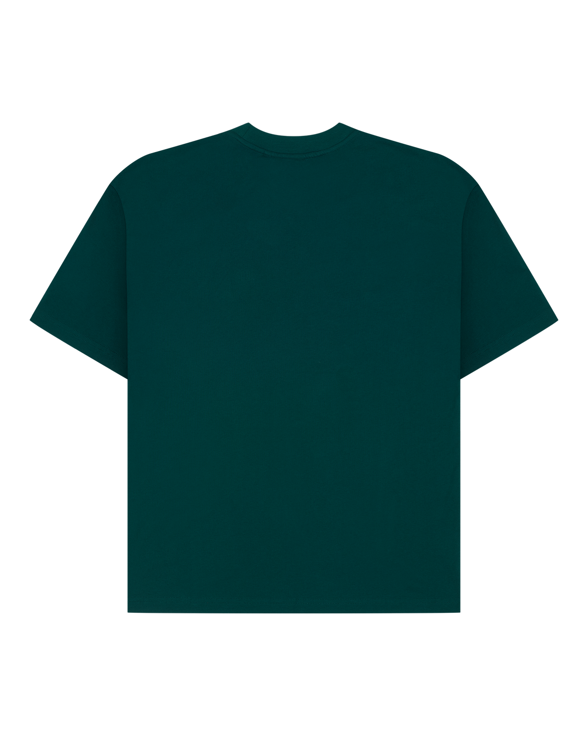 Green Jägermeister t-shirt from the back.