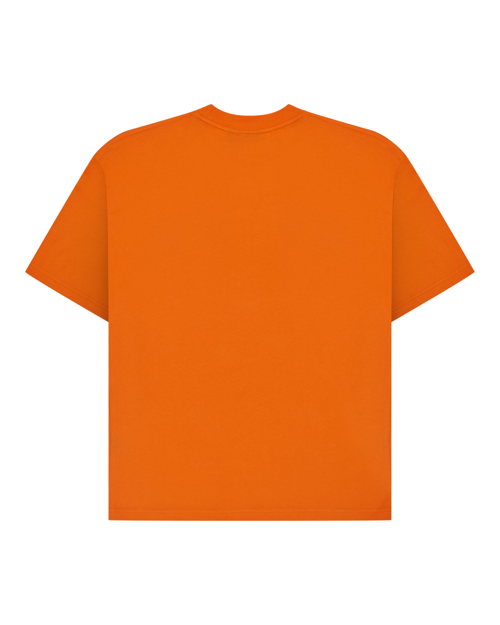 Oranje Jägermeister T-shirt van achteren.